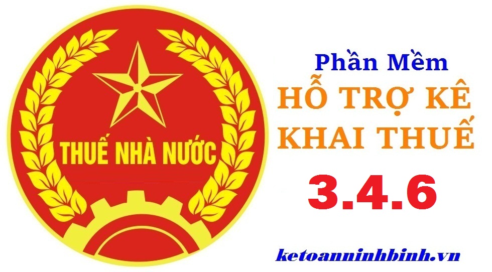 Phần mềm hỗ trợ kê khai thuế HTKK mới nhất hiện nay, Hỗ trợ kê khai 3.4.6