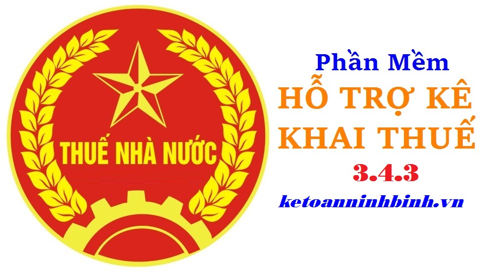 Phần mềm HTKK 3.4.3 - HTKK 3.4.3 mới nhất