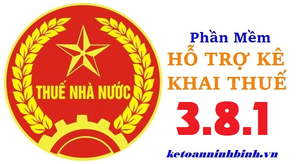 Phần mềm HTKK 3.8.1 mới nhất ngày 12/01/2018