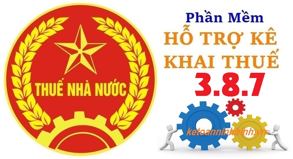 Phần mềm hỗ trợ kê khai thuế 4.0.8 và 3.8.7 mới nhất năm 2018