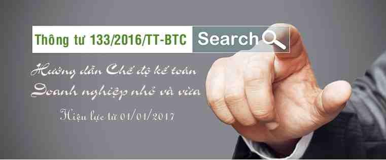 Các quy định chung cần biết về Thông tư 133/2016/TT-BTC