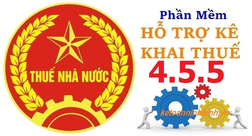 Phần mềm HTKK 4.5.5 mới nhất ngày 26/03/2021